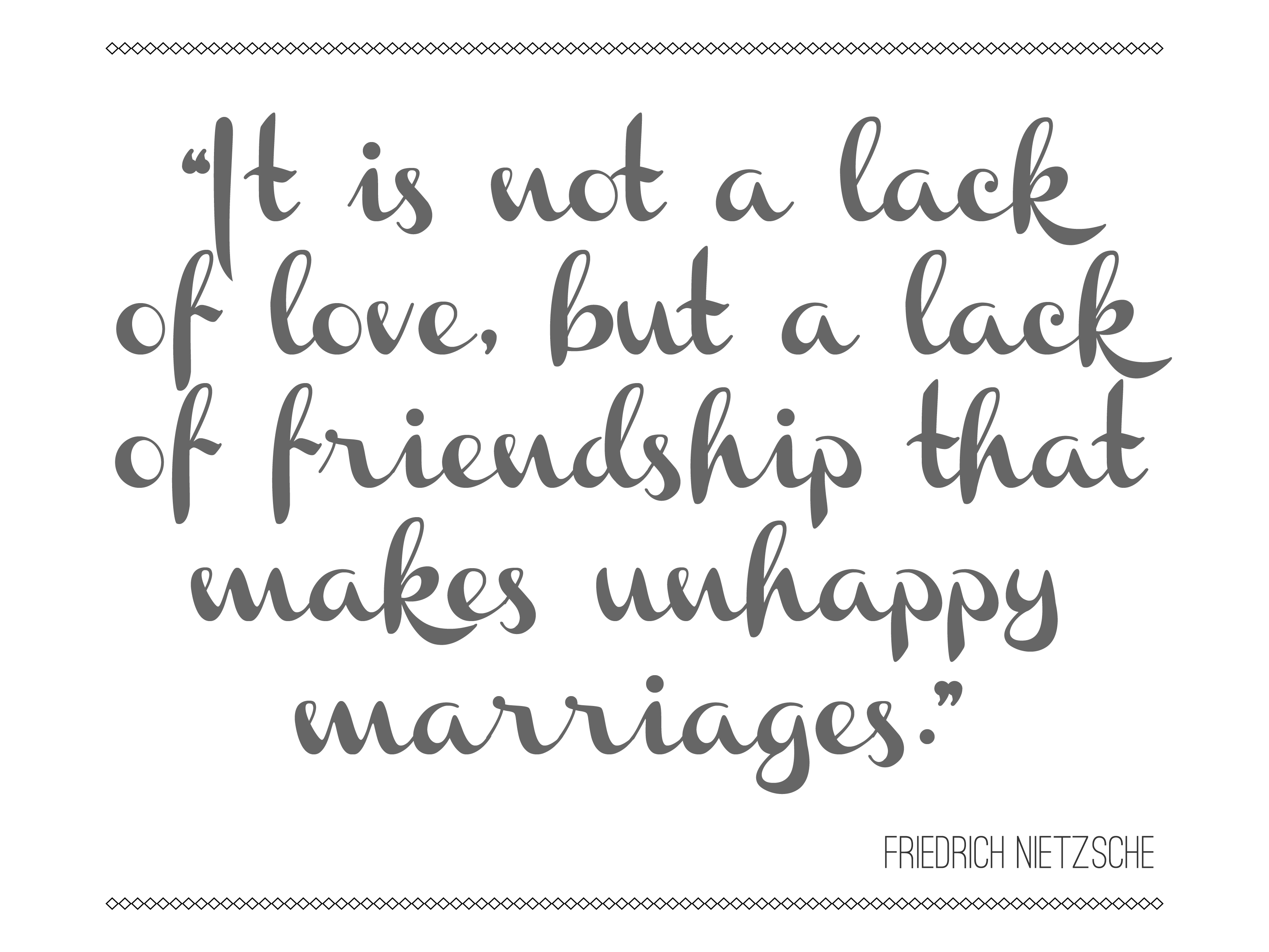 Quotes About Love Friendship And Marriage